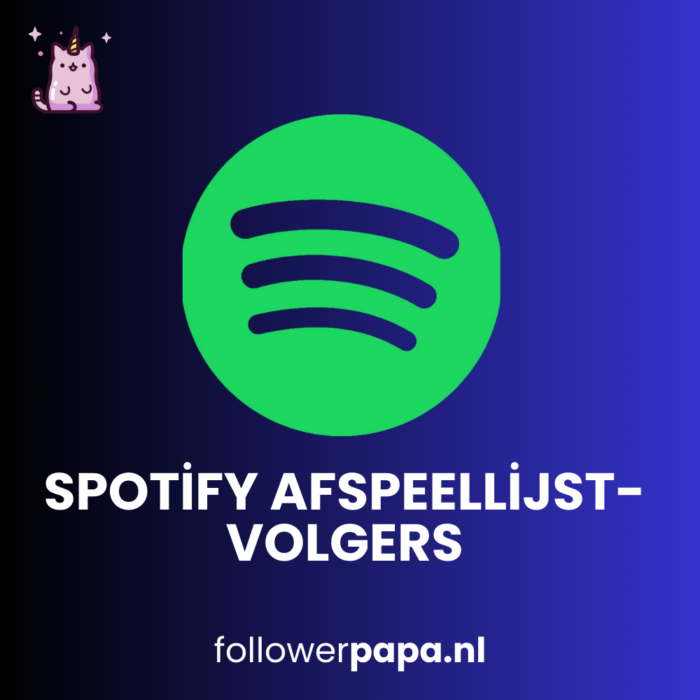 Spotify Afspeellijst-Volgers Kopen