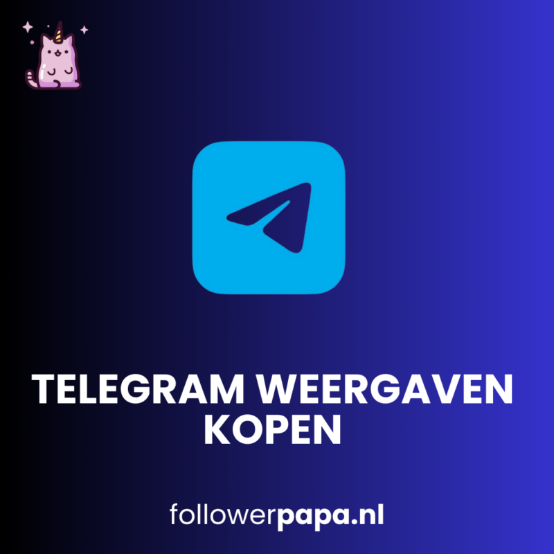 Telegram Weergaven Kopen